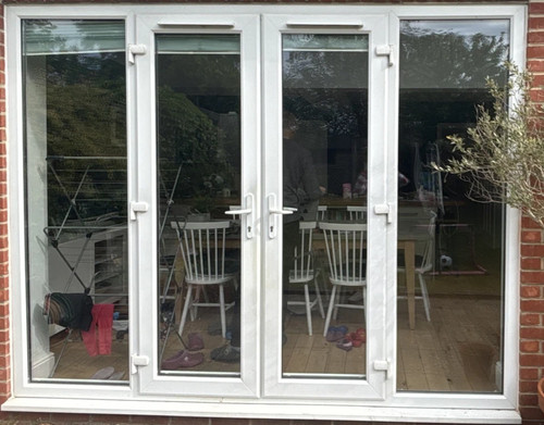 Upvc french doors - upvc, side