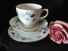 Vintage Colclough Linden  Bone China Cup, Saucer & Tea Plate Trio #