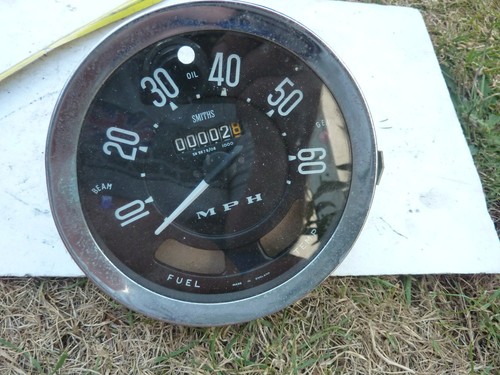 Smiths speedo 60mph black - smiths,