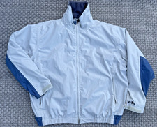 Gill Men’s Coat Fleece Lined Cream Jacket Waterproof Breathable 2 Dot Size Large