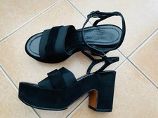 ROBERT CLERGERIE Black Suede