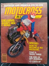 MOTOCROSS ACTION SEP 77  Suz RM250C Trick Works CZ's Jeff Jennings Was Very Fast