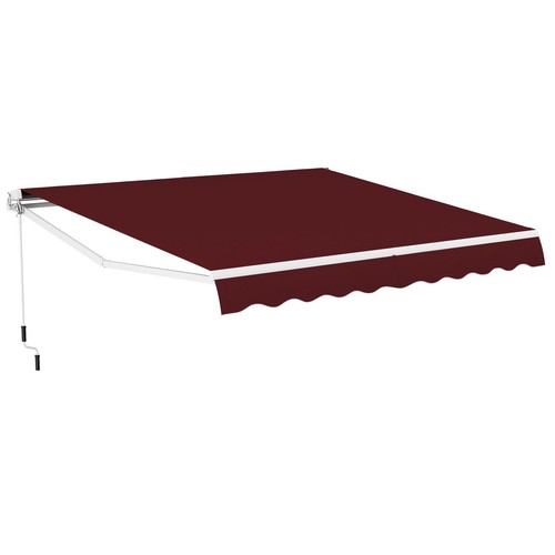 6x3m patio awning - patio, manual