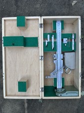 300mm VIS Vernier Height Gauge With Magnifier in Wooden Box