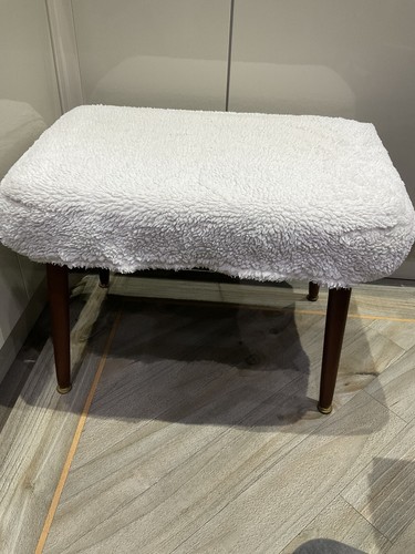 Retro dressing table stool - table,
