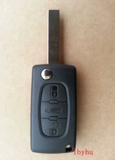 +++For Peugeot Partner Citroen Berlingo or DISPATCH 3 Button KEY FOB REMOTE CASE