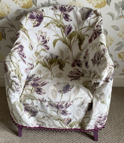 Vintage purple lloyd loom - vintage,