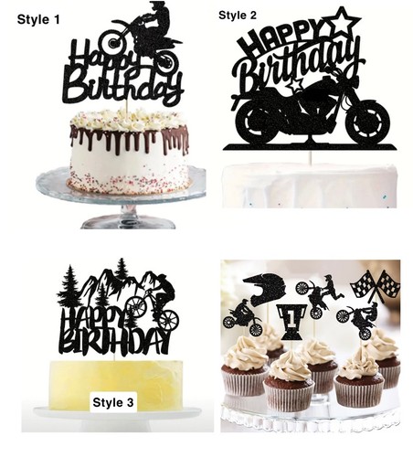 Motorbike bike theme cake - motorbike/bike,