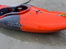 Pyranha Burn orange and Gray