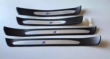 Door Sill Cover Protector Plate Set 4 pcs For BMW E60 M5 Sill Lower Scuff Trim
