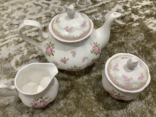 Waterside fine china teapot - waterside,