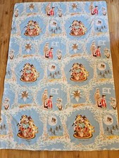 Vintage Original ET Single Duvet Cover 80's Fabric Extra terrestrial Kids Alien 