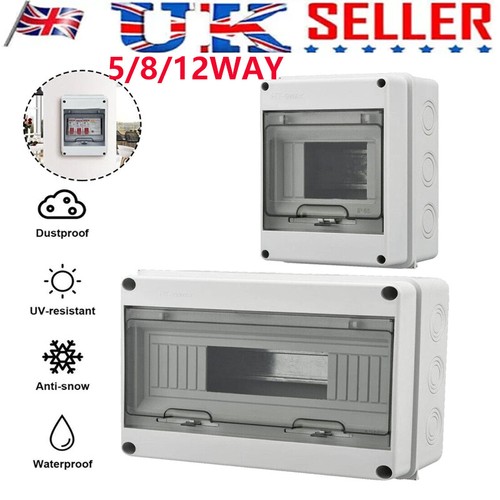 Waterproof switch box - 5/8/12,