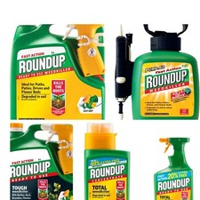 Roundup Weed Killer Fast Action Weedkiller Kills Root  / Concentrate / Refill