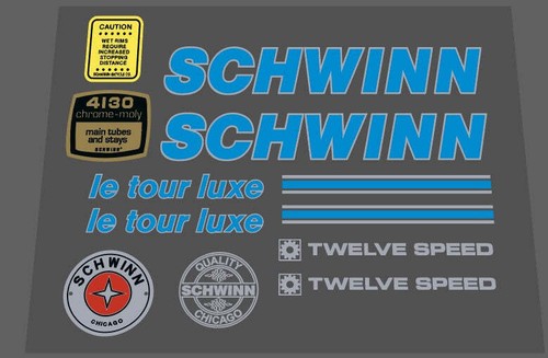 Schwinn 1983 tour luxe - 1983, le