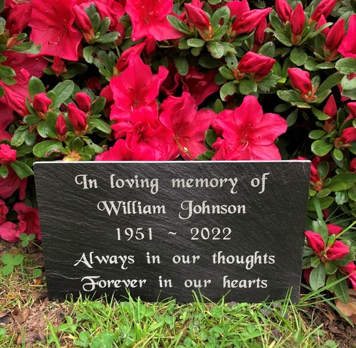 Personalised engraved slate - personalised,