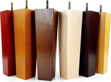 4pcs Square Wooden Table Legs