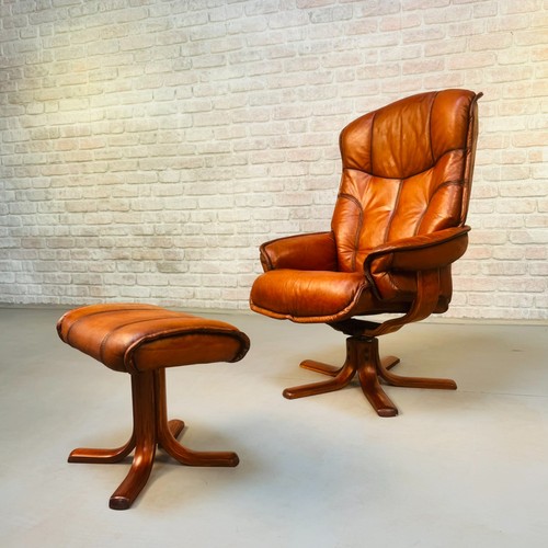 Vintage danish reclining - danish,