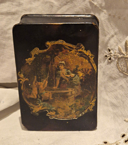 Antique victorian papier - victorian.,