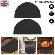 Fire Resistant Mat Fireproof Fireplace Area Rug Hearth Grill Floor Protection
