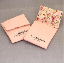 Les Nereides floral padded jewellery Gift Pouch bag Brand new Magnetic