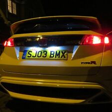 HONDA CIVIC MK8 FN2 XENON WHITE 5 SMD CANBUS LED LICENSE REG NUMBER PLATE LIGHTS