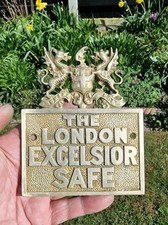 Safe Plaque Safe Plate Londo