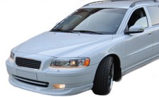 Front Bumper Spoiler for VOLVO V70 N 2004 -2007 Facelift ABS Plastic Lip Valance