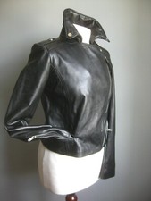 MANGO LEATHER BIKER JACKET