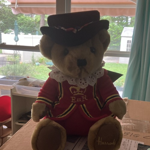 Harrods plush teddy bear - plush,