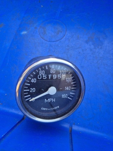 Vintage 160 mph speedo - 160,