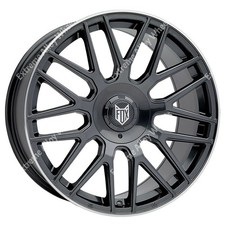 19" Black VR3 Alloy Wheels Fit Bmw 5 8 Series E12 E28 E34 E60 E61 + E31 Wr