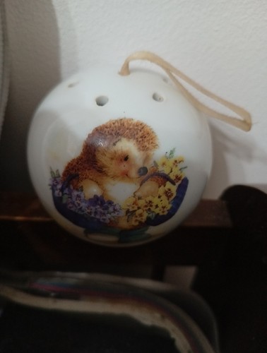 Vintage ceramic pomander - vintage,