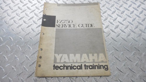 Yamaha fz750 service guide - fz750,