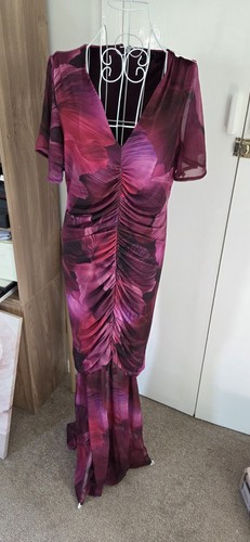 Lipsy floral ruched - floral, maxi