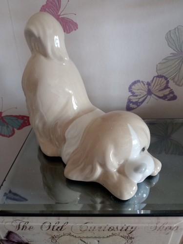 Dog figurine miquel requena - dog, requena"