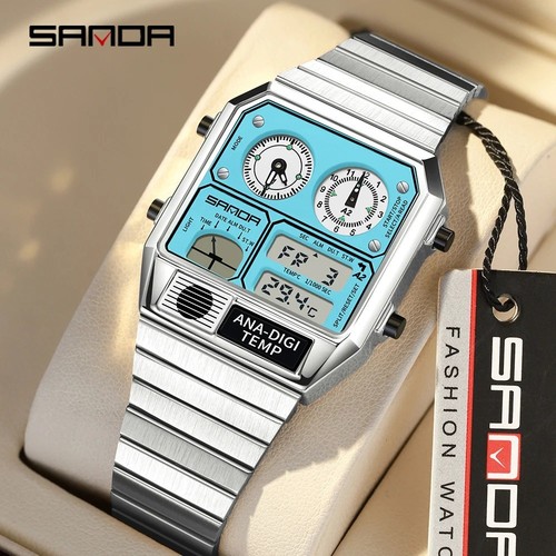 Sanda multifunction watch - sanda,