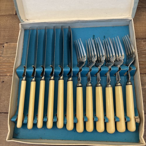 Vtg set firth staybrite - vtg,