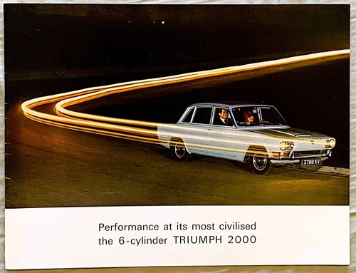 Triumph 2000 brochure october - triumph,