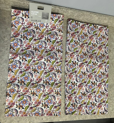 Ikea floral alvine - floral, x2