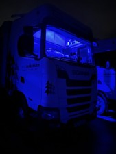 Scania interior BLUE LED headlining + door upgrade  KIT Next Gen +R S Series V8