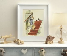 Classic Winnie the Pooh ART PRINT, 10x8 *UNFRAMED* Wall Art Picture Pooh Bear