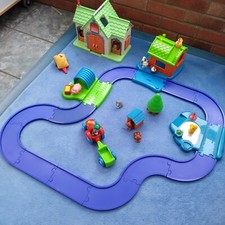 ELC Happyland Farm Set, Large Bundle With Extras + Storage Box