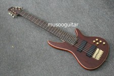 electric bass 6 string with maple neck