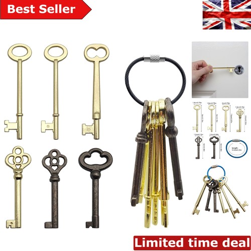 Piece antique skeleton - 6-piece, key