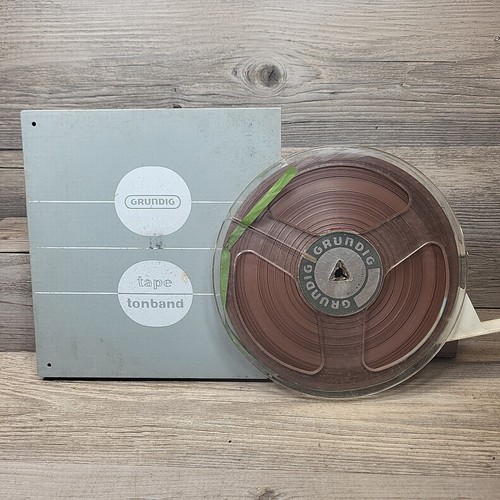 Grundig tonband reel - reel, to
