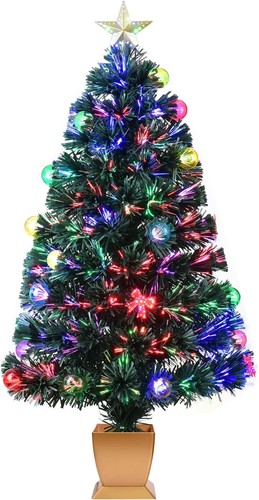 3ft fiber optic christmas tree - optic,