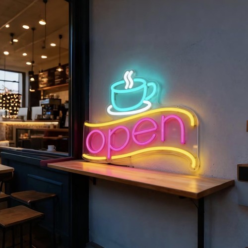 High quality led open - open, shop