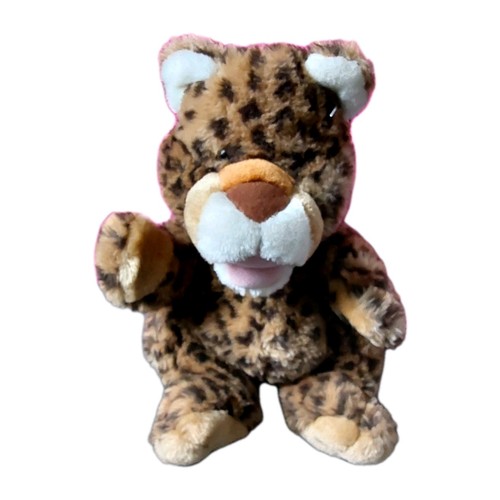Bhs talking leopard plush - leopard,