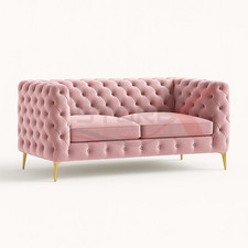 STOREX Tufted Velvet Sofa –
